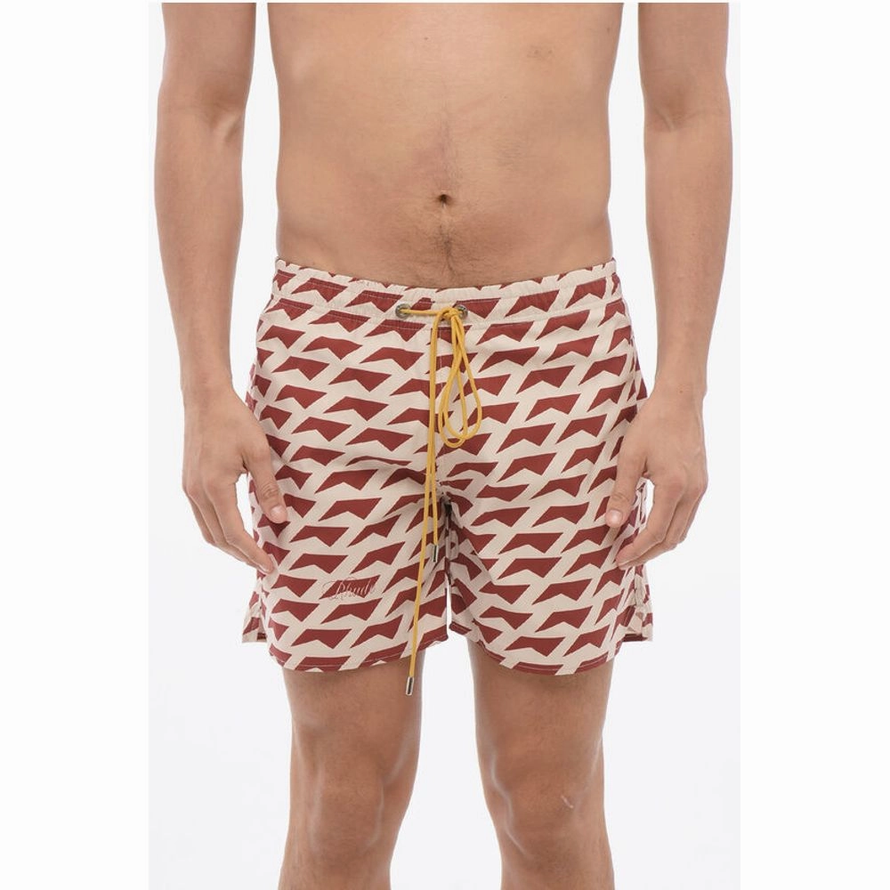 Rhude Geometrical Motif DOLCE VITA Swim Men's Shorts