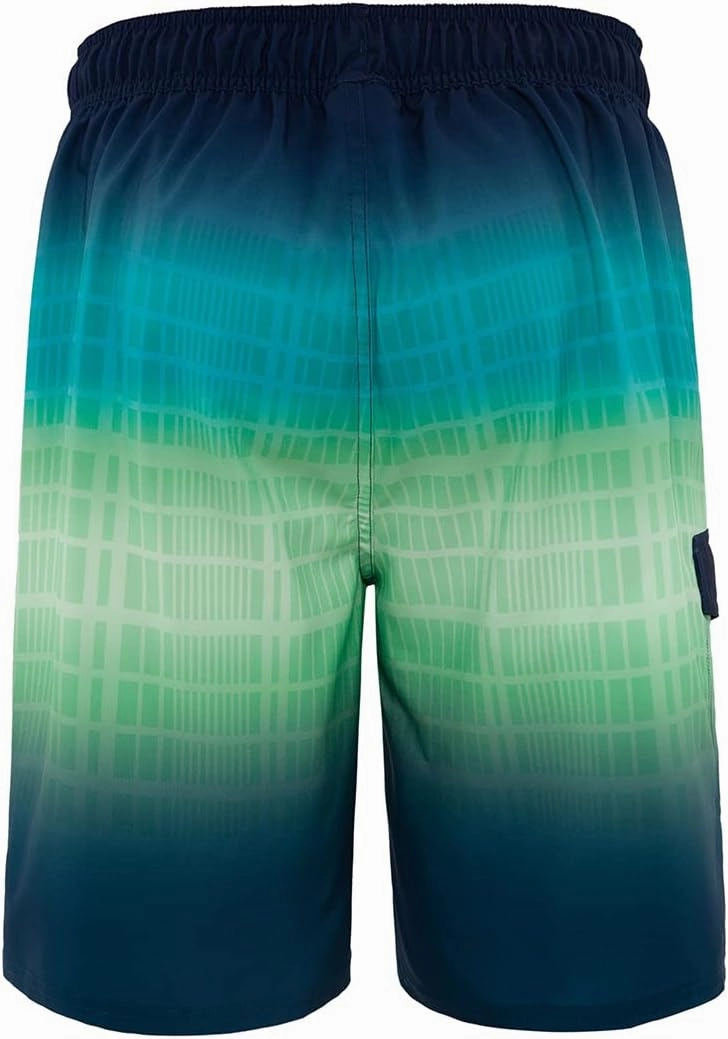 Rokka&Rolla Men's Swim Trunks 9" Quick Dry Stretch Board Shorts Beach Swimwear