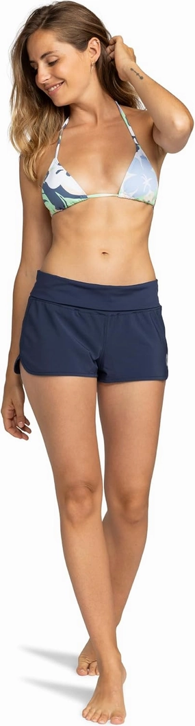 Roxy Women's Board Shorts CTummy Control, 4-Way Stretch, Quick-Dry 2" Inseam Swim Shorts, UPF 50  Beach Shorts