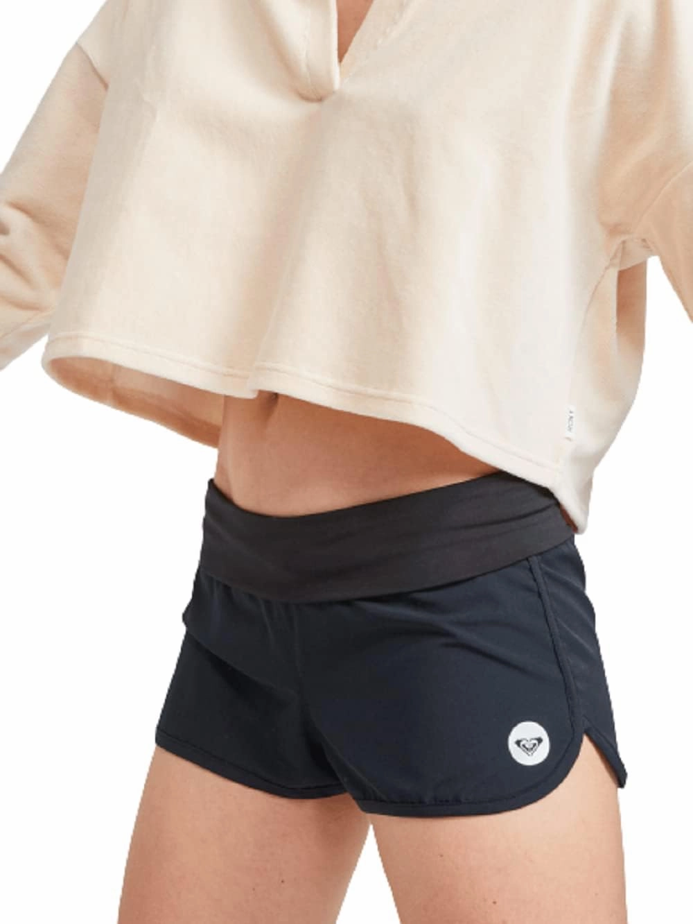 Roxy Women's Board Shorts CTummy Control, 4-Way Stretch, Quick-Dry 2" Inseam Swim Shorts, UPF 50  Beach Shorts