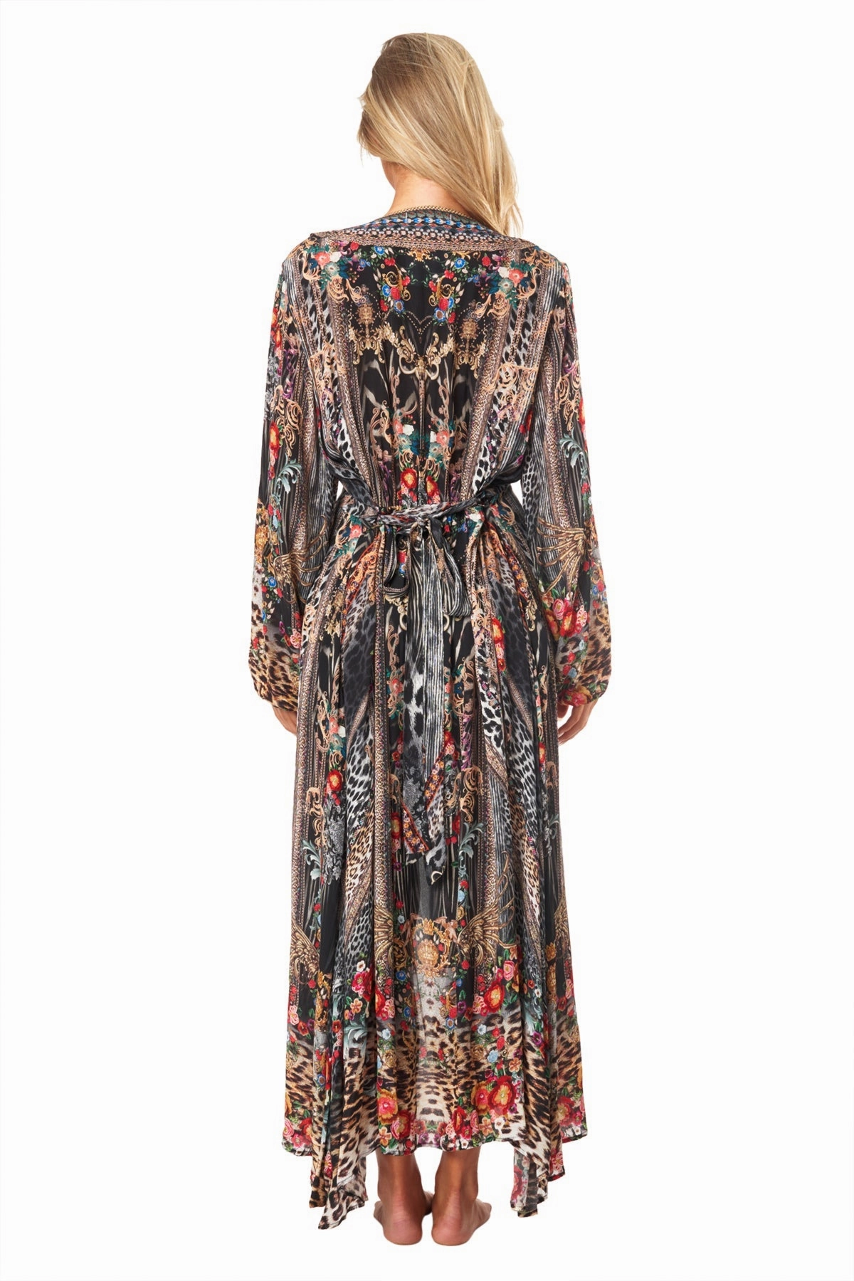 Rue Wrap 2 Way Sleeve Maxi Dress