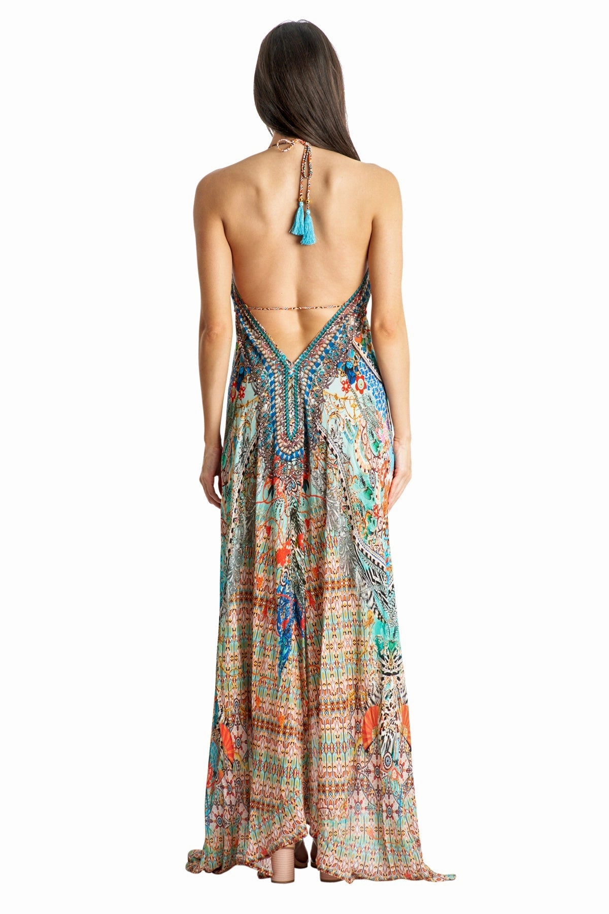 Ryland Halter Maxi Dress
