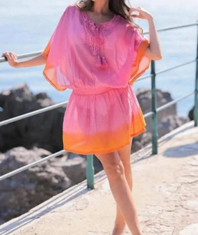 Sadie Beach Cover-Up In Pink