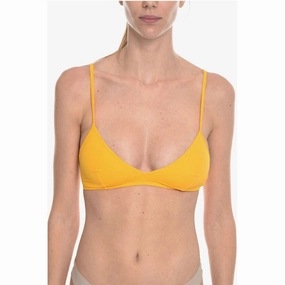 Samsoe Samsoe Solid Color MALOU Bikini Women's Top