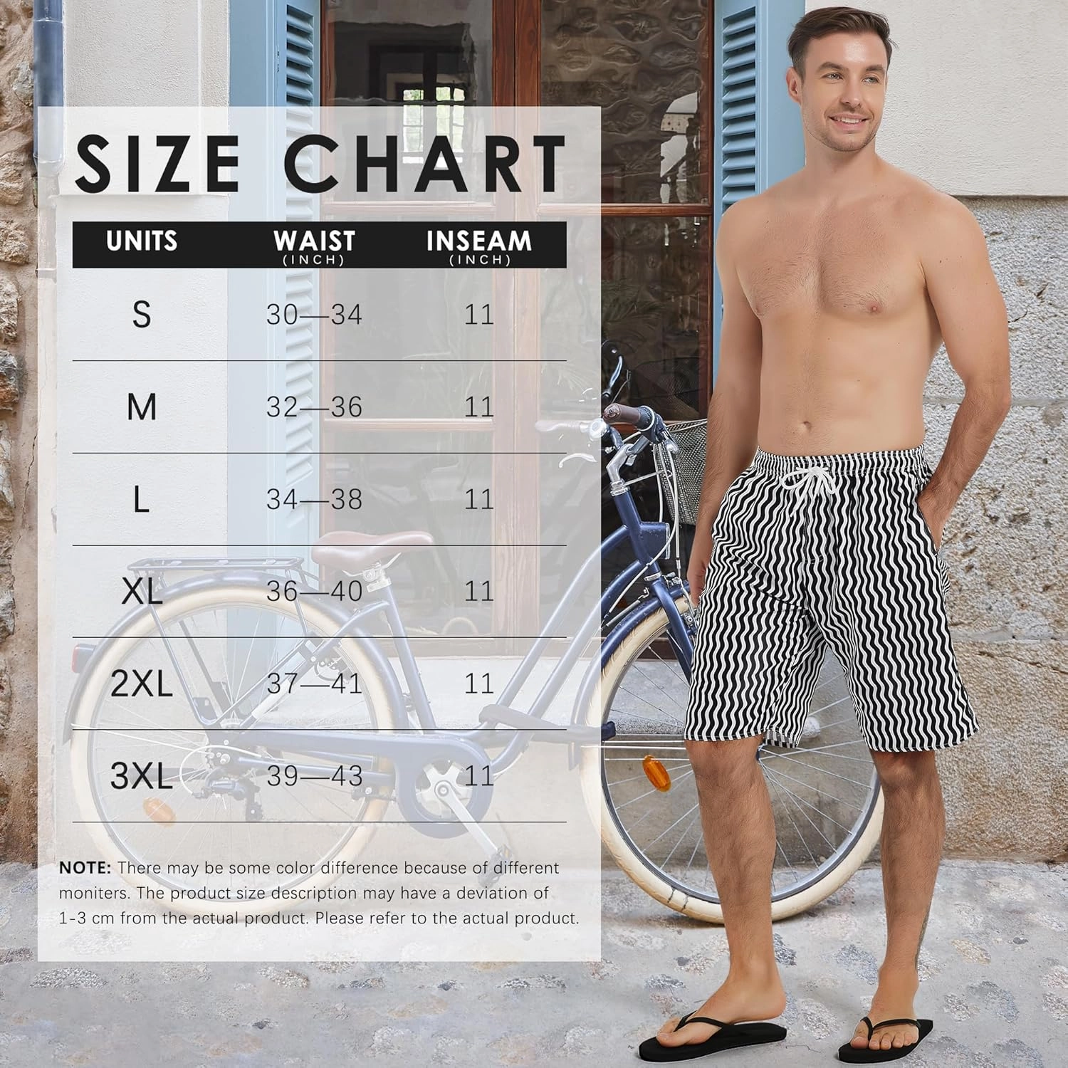 Scotamalone Mens Swim Trunks Swimming Shorts Swimwear Bathing Suits Quick Dry 11 Inch with Mesh Lining