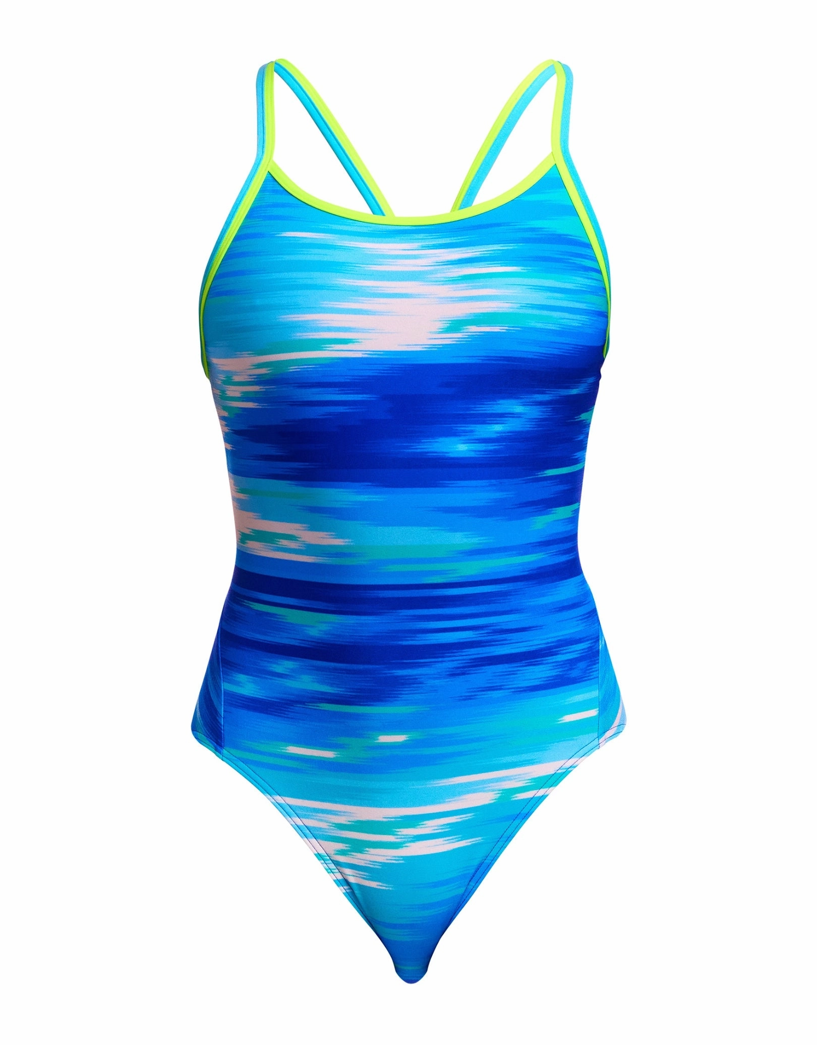 Sea Breeze Diamond Back Swimsuit - Blue
