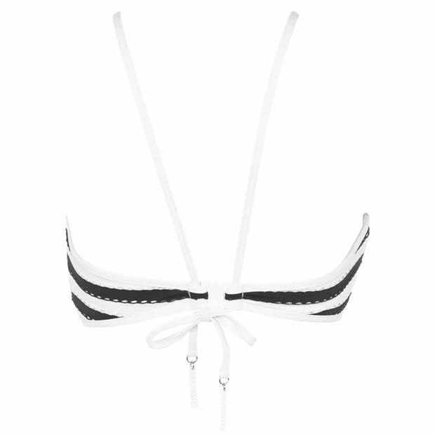 Seafolly Tankini Tank Top Bikini Black & White Coast To Coast With High Neck
