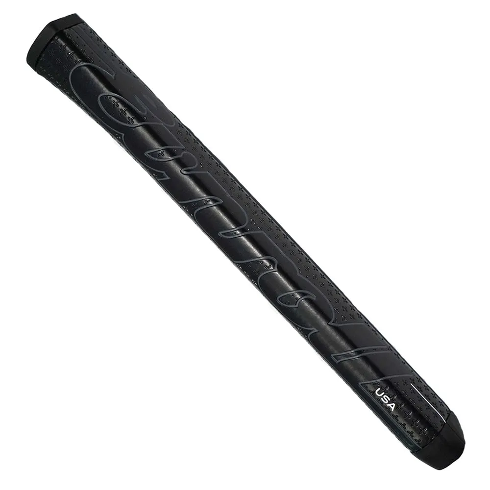 Evnroll ER8 Triple Black Mallet Putter, Titleist Pro V1 golf balls, SPF 50 golf shirts, Custom golf head covers
