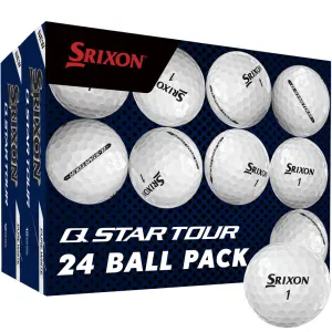 Selling Fast Srixon Q-Star Tour Golf Balls - White - Double Dozen Crowd Favorite, Breathable golf pants