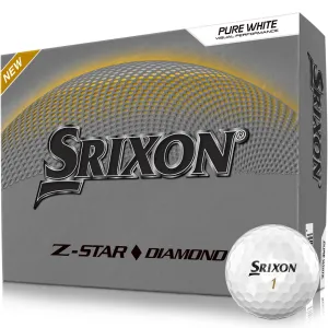 Selling Fast Srixon Z-Star Diamond Golf Balls - White - 12 Pack A Smarter Choice, Golf GPS watch, Titleist TSR3 driver, Novelty golf head covers