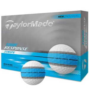 Selling Fast TaylorMade Tour Response Stripe Balls - Neon Blue - 12 Pack Your Top Pick, Golf simulator for home, Golf ball finder glasses