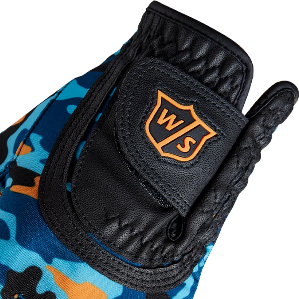 Wilson Junior All-Fit Golf Glove - Blue/Orange, Titleist TSR3 driver