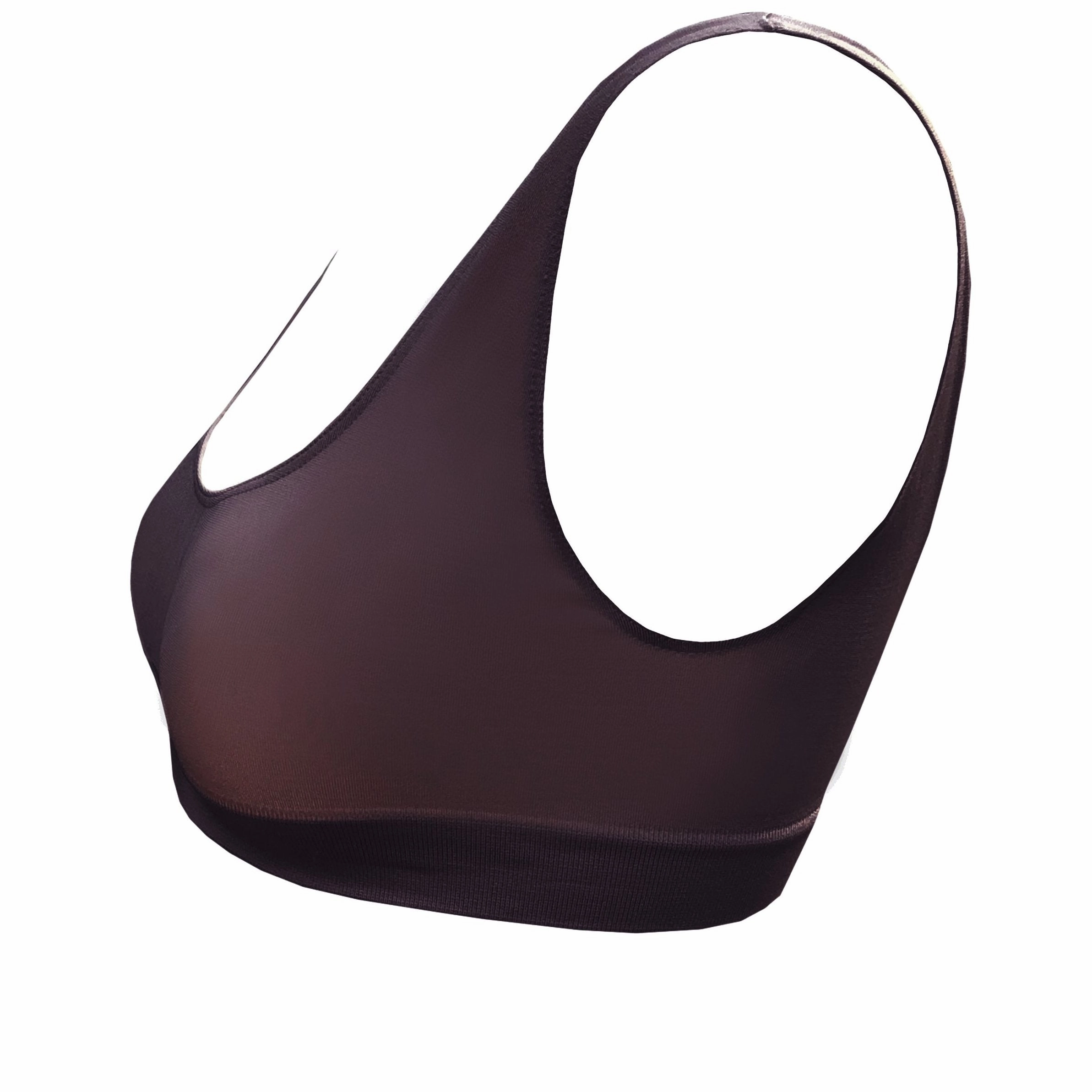 SERENE Bikini Bra Top | Chocolate Brown