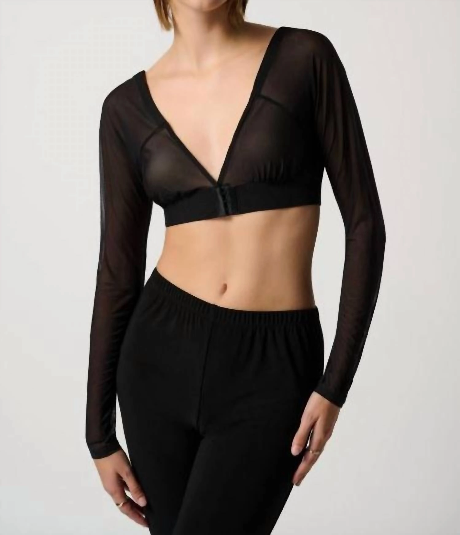 Shadow Sleeves & Cami In Black