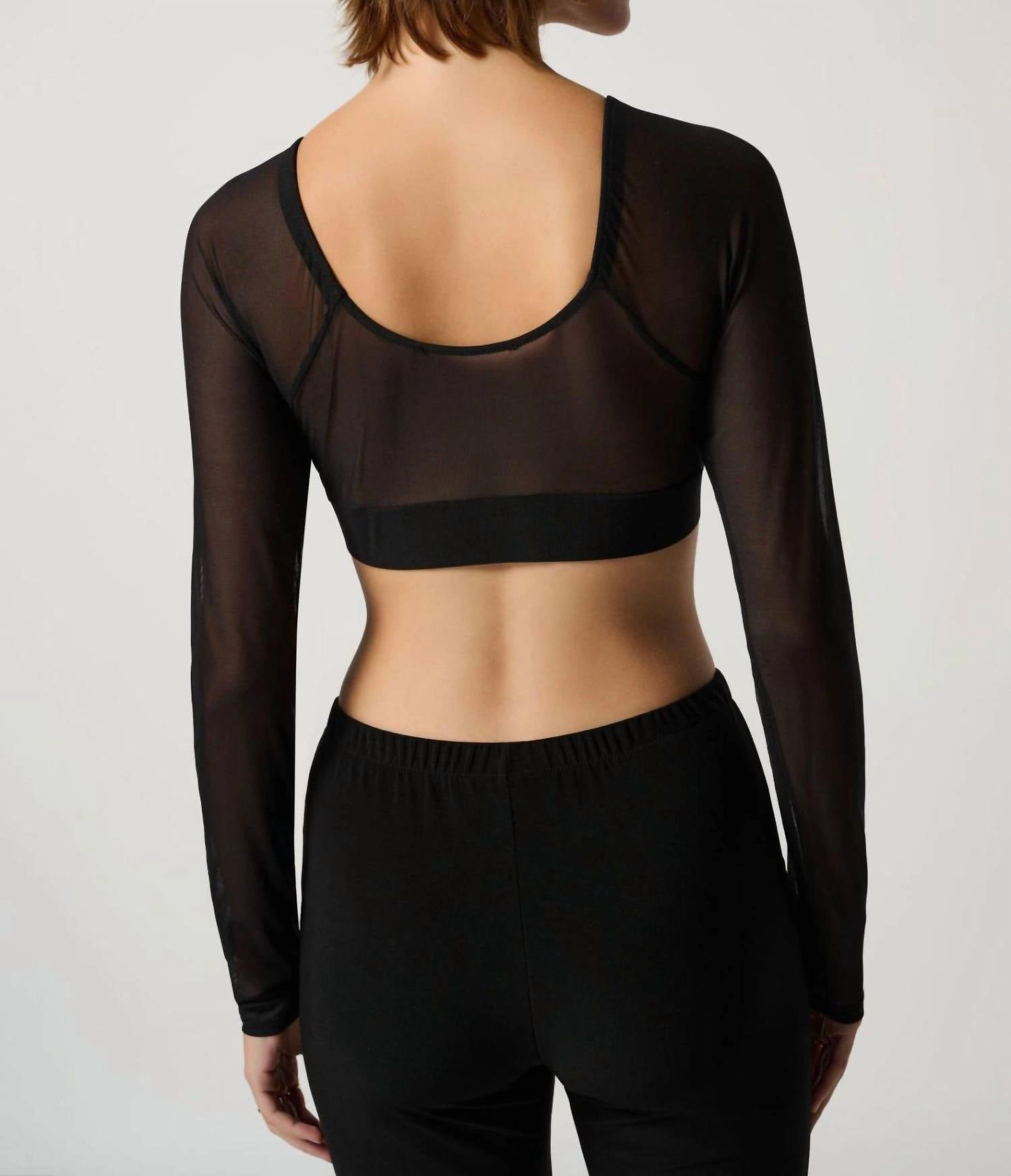 Shadow Sleeves & Cami In Black