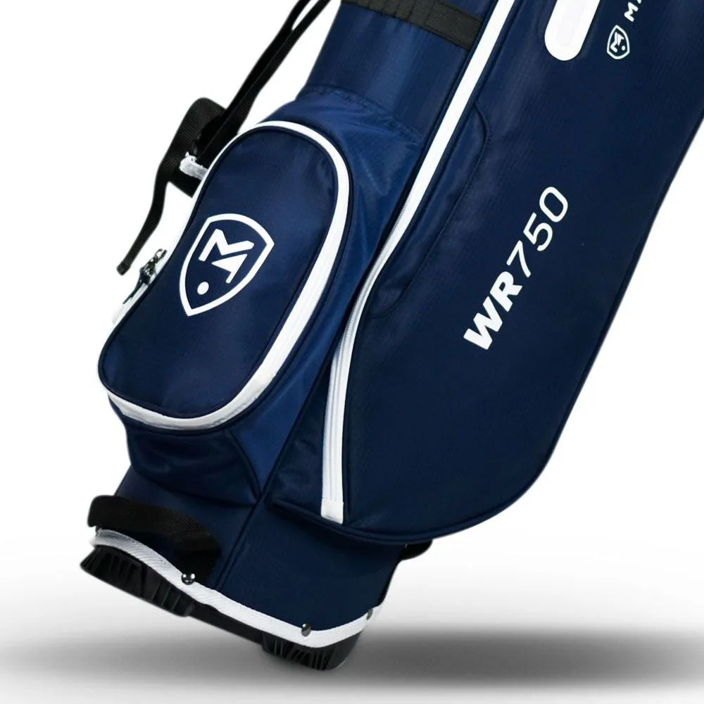 Masters 7.5" Water Resistant Stand Bag - Navy/White, Solar powered golf cart, Golf elbow brace, Golf rain gloves