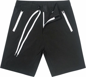 SILKWORLD Men's Swim Trunks Quick-Dry Board Shorts 9" Bathing Suits with Zipper Pockets - No Mesh Liner