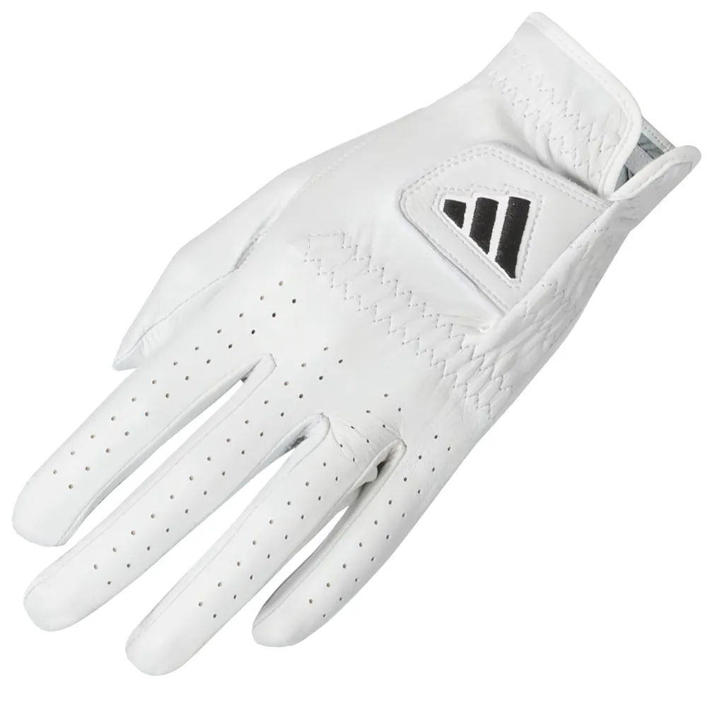 Simple. Smart. Powerful. adidas Pro Leather Glove - White/Black Shop the Hype, Golf swing trainer, Golf travel essentials, Compression golf socks