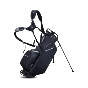 Simple. Smart. Powerful. Big Max Aqua Eight G Waterproof Stand Bag - Black Loved by Thousands, Golf travel case, Steel shaft golf irons, Golf stand bag