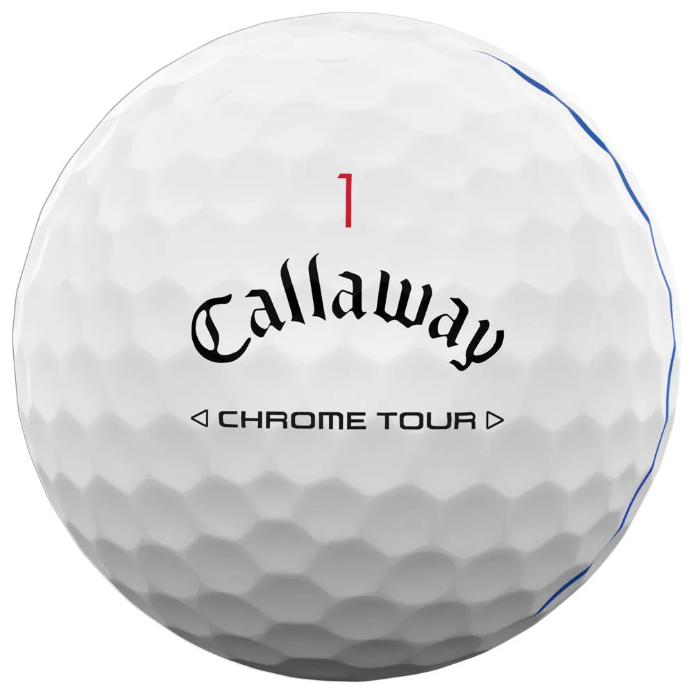 Callaway Chrome Tour Triple Track Golf Balls - White - 12 Pack, Clearance golf clubs, Breathable golf pants, Leather golf gloves