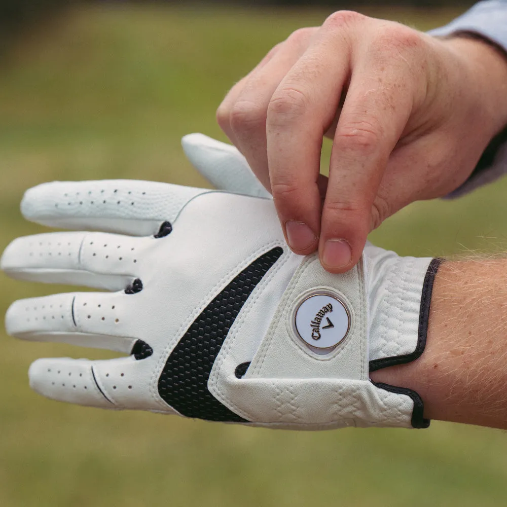 Callaway Syntech '25 Glove - White/Black, Junior golf clubs set