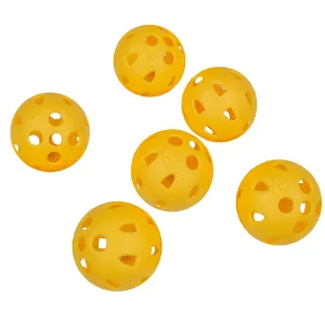 Simple. Smart. Powerful. Masters Airflow XP Practice Balls (6 Pack) in Eco Bag - Yellow Editor-Loved, Shot tracking golf sensor, Golf gear for tall men, Best golf irons