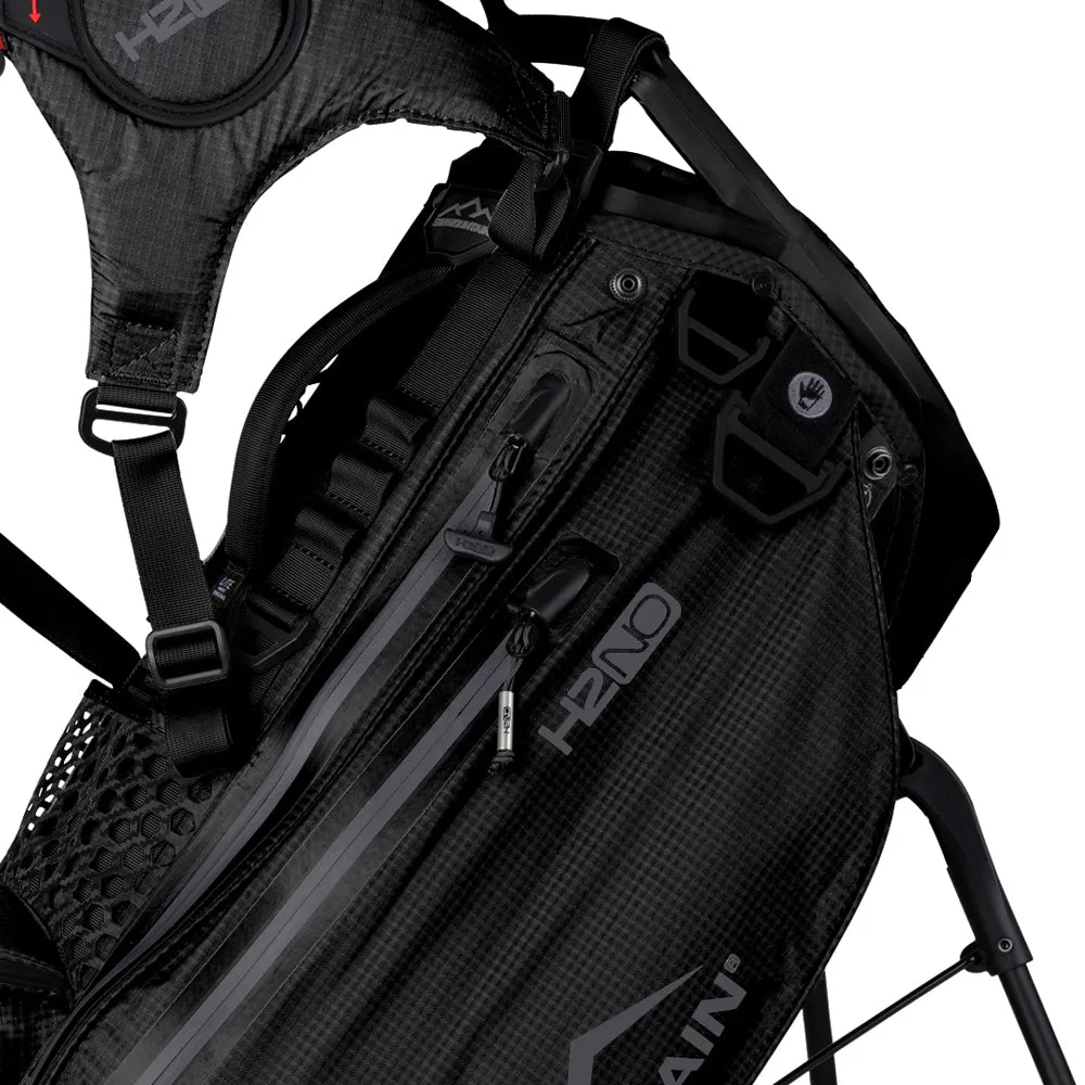 Sun Mountain H2NO 14-Way Lite Waterproof Stand Bag - Steel/Black, Golf swing trainer, Eco-friendly golf tees, Backyard golf setup
