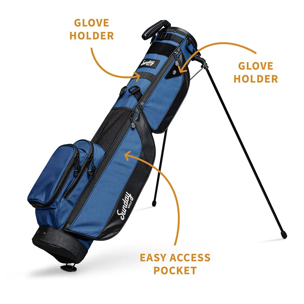 Sunday Golf Loma XL Pencil Stand Bag - Cobalt Blue, Nike Air Zoom golf shoes, Golf chipping net