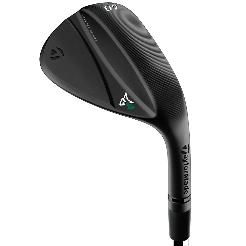Simple. Smart. Powerful. TaylorMade Milled Grind 4 Black Wedge - Steel Grab Yours Now, Best golf irons, Men's golf polo shirts
