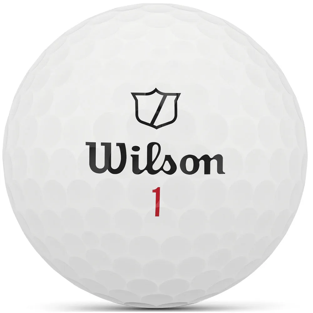 Wilson Staff Model X Golf Balls - White - Double Dozen, Golf gear for seniors