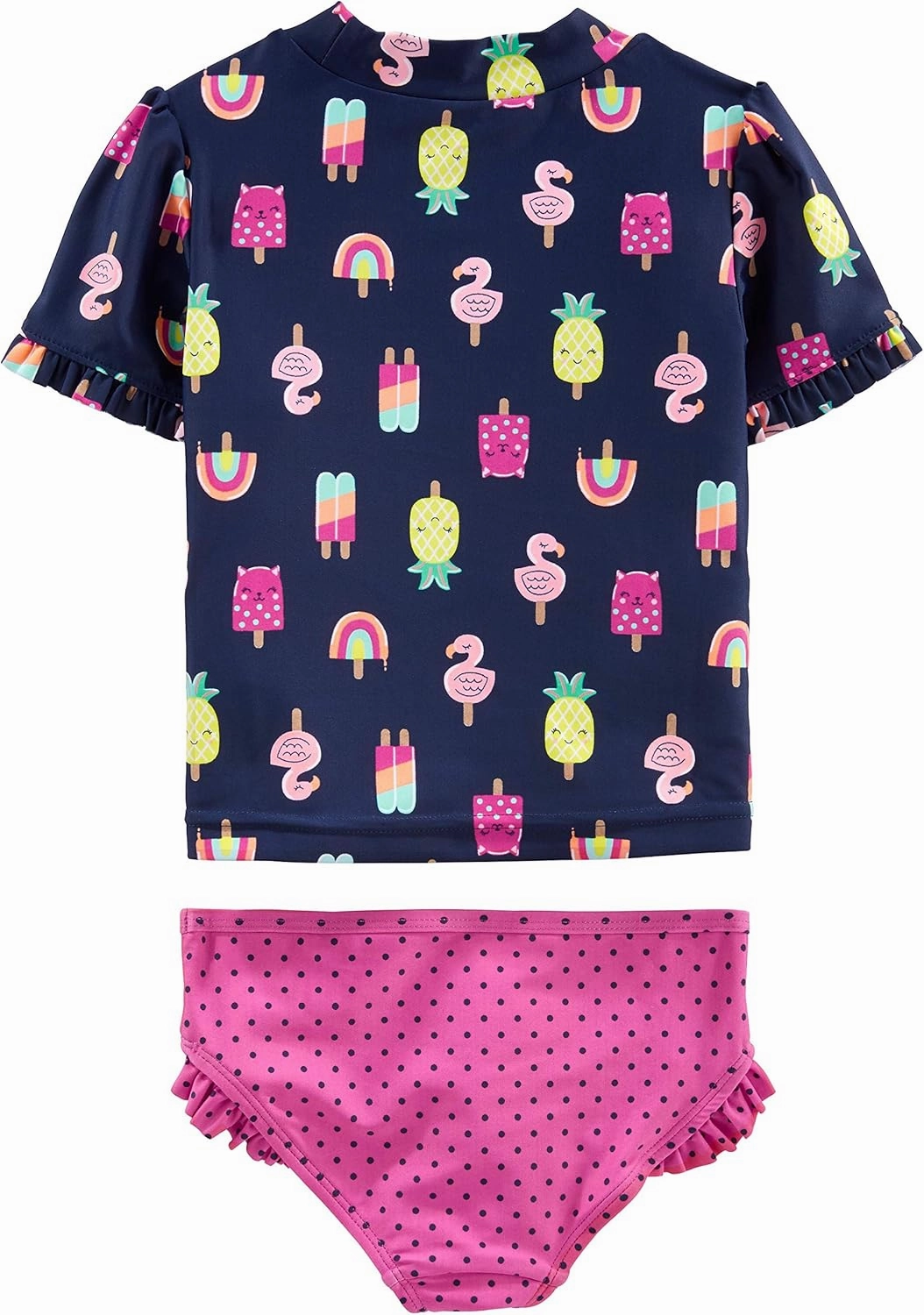 Simple Joys by Carter's Girls' 2-Piece Assorted Rashguard Sets