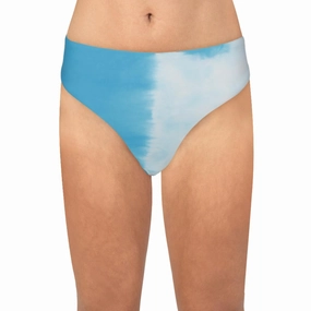 Siren Womens Tie-Dye Bikini Swim Bottom Separates