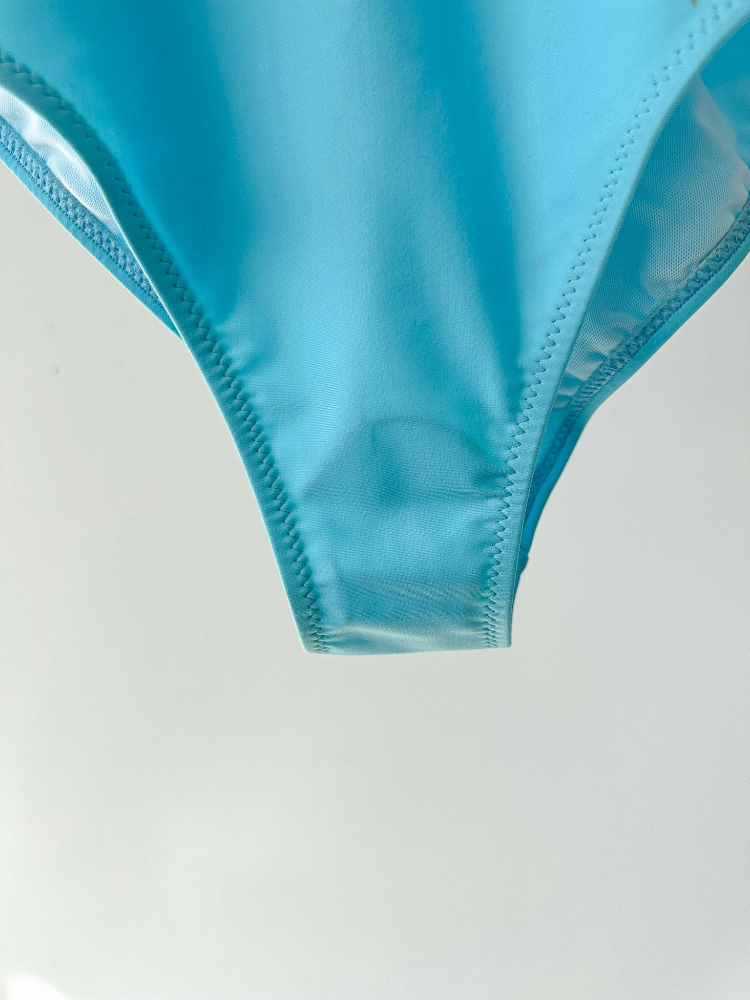 Sleeper Ariel Blue Organza Ruffle Trim Swimsuit