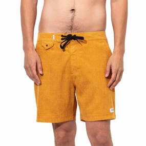 Slow Boardshort In Dark Mustard