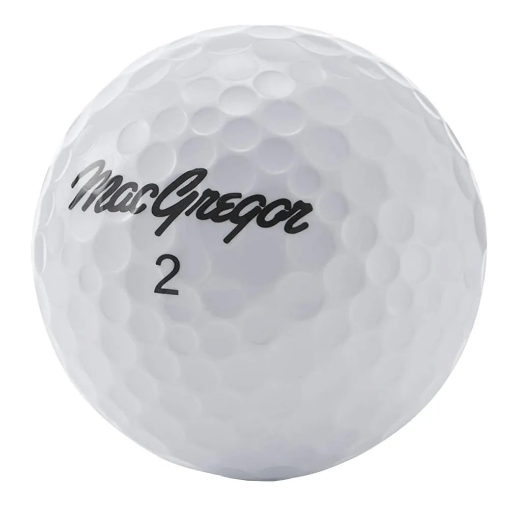 MacGregor VIP Golf Balls - White - 12 Pack, Golf club travel bag hard case