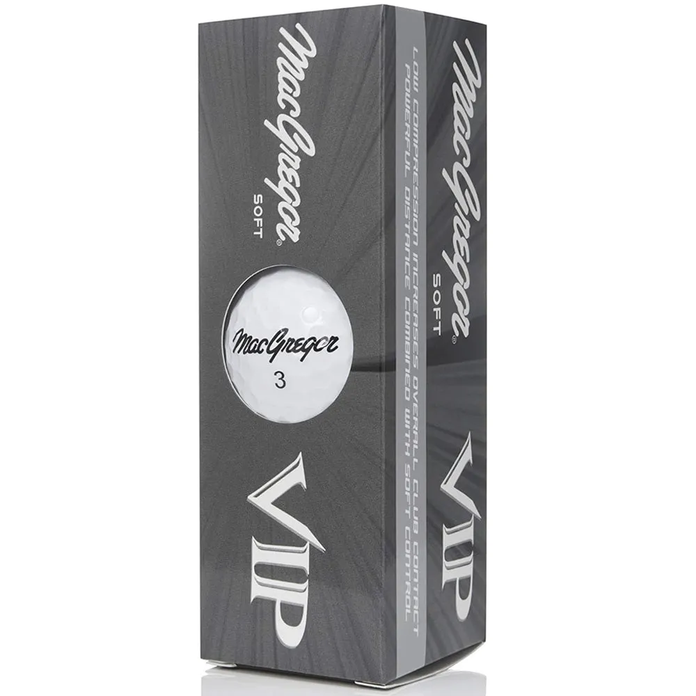 MacGregor VIP Golf Balls - White - 12 Pack, Golf divot tool