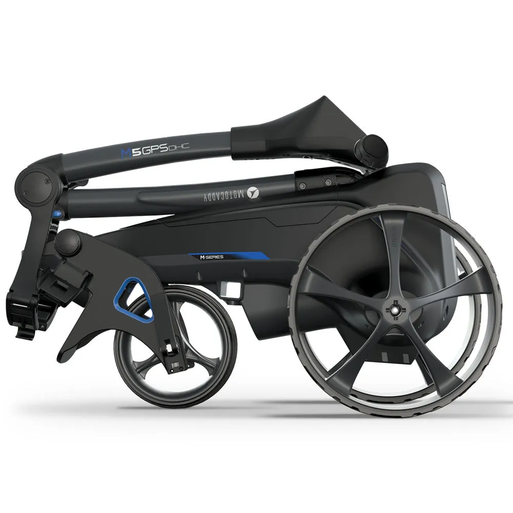 Motocaddy M5 GPS DHC Electric Trolley - Graphite, Golf club fitting near me, Golf elbow brace, Women's golf skirts