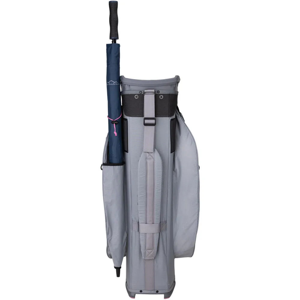 Sun Mountain E-Lite Cart Bag - Nickel/Cadet/Pink, Waterproof golf shoes