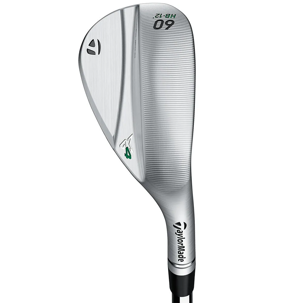TaylorMade Milled Grind 4 Chrome Wedge - Steel, Golf accessories for beginners, Golf club head covers, Golf fitness equipment