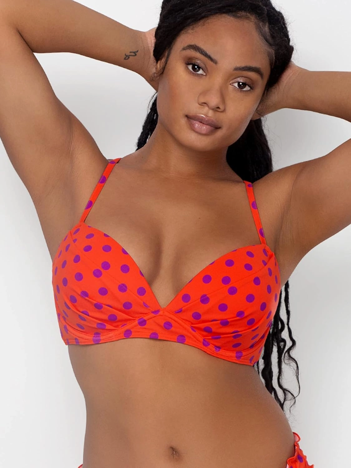 Smart & Sexy Women's Swim Convertible Push-up Bikini Top Swimwear Secret Line