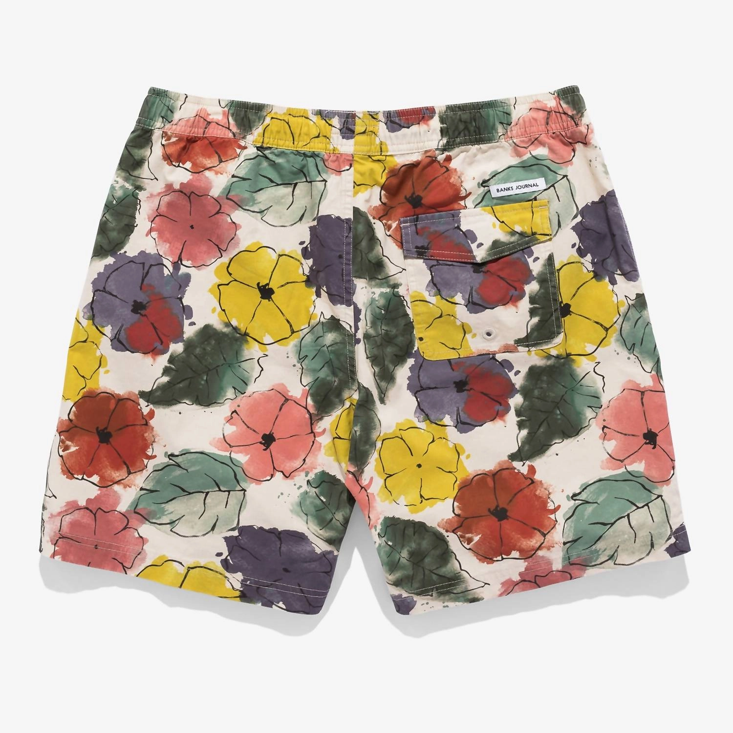 Soho Elastic Boardshort In Bone