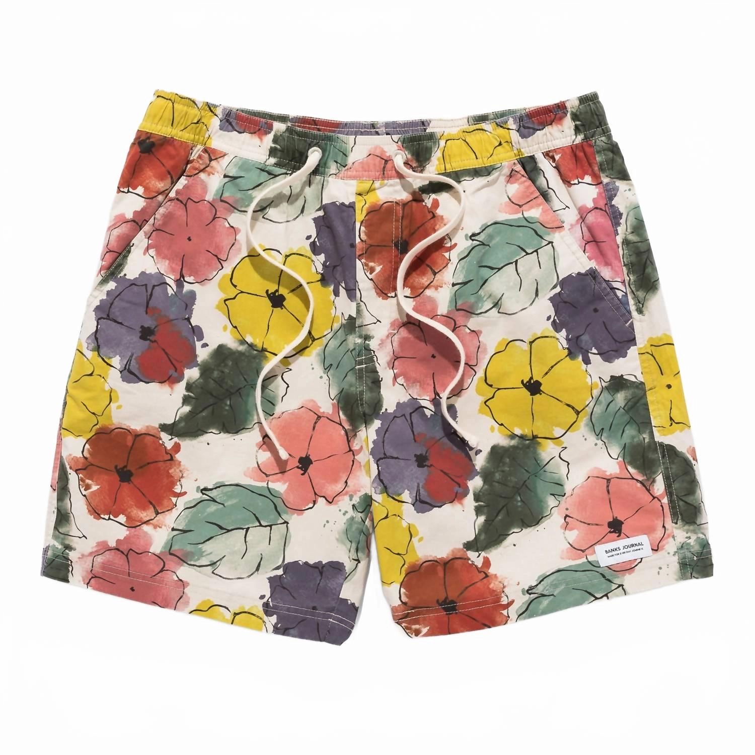 Soho Elastic Boardshort In Bone