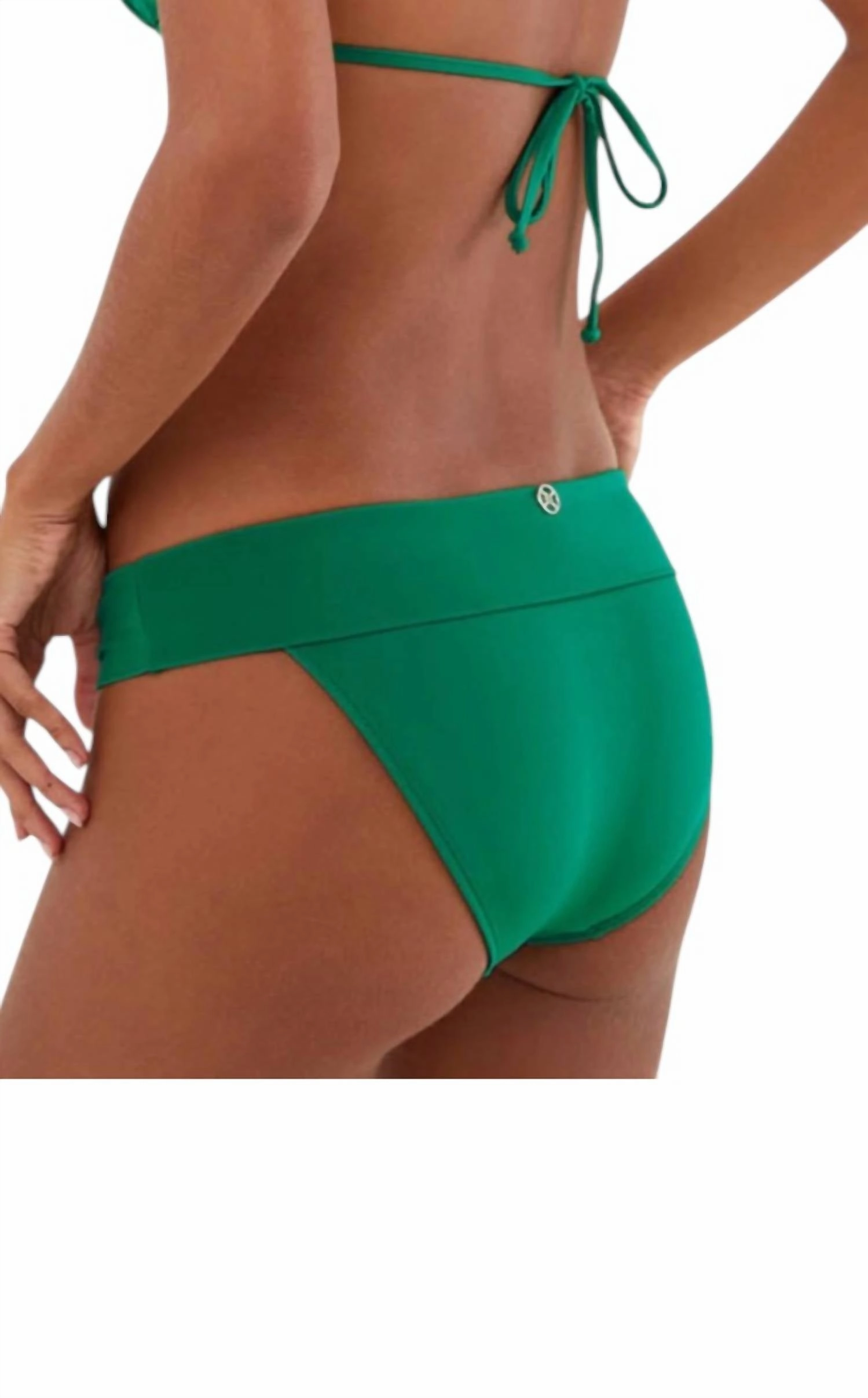 Solid Bia Tube Full Bottom In Green