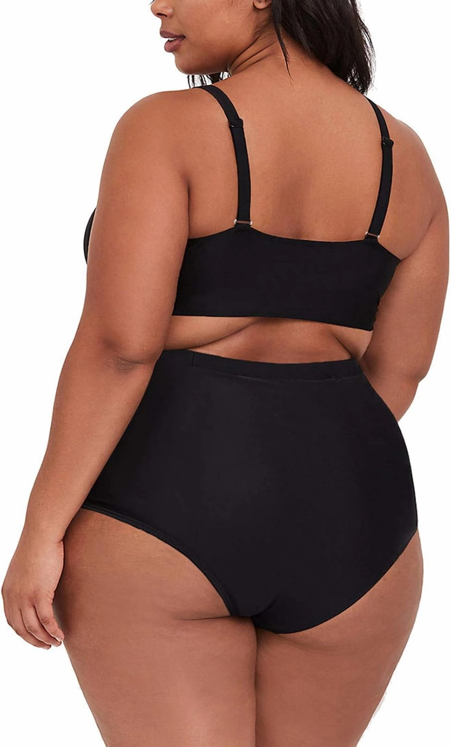 Sovoyontee Women's 2 Piece Plus Size High Waisted Swimsuit Bathing Suit