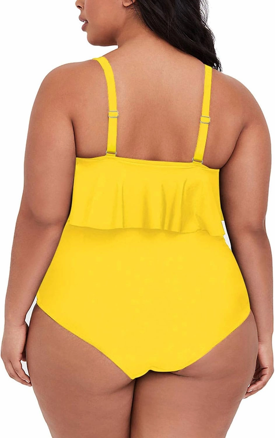 Sovoyontee Women's 2 Piece Plus Size High Waisted Swimsuit Bathing Suit