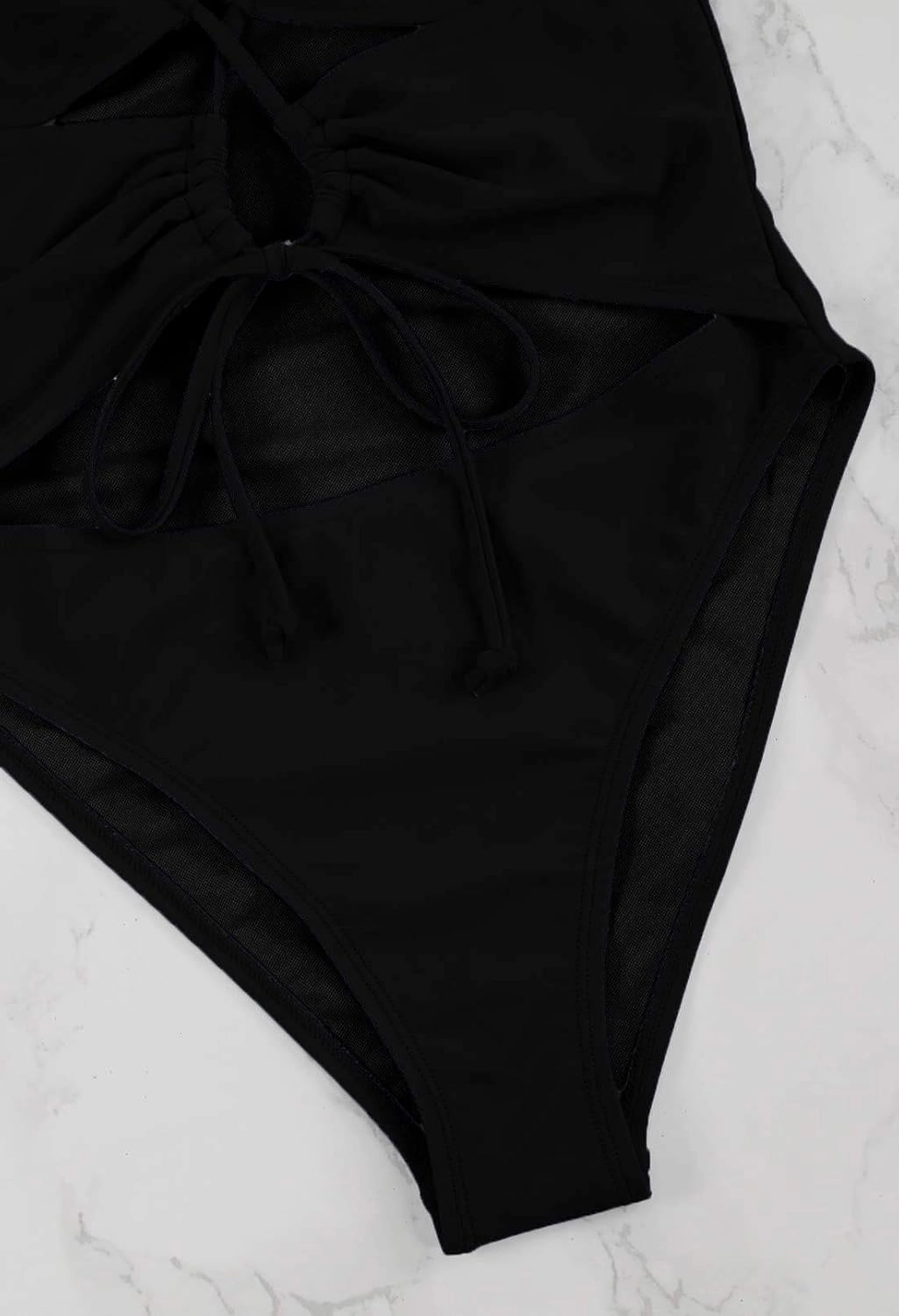 Sovoyontee Women's Sexy One Piece Swimsuits Cheeky Bikini Bathing Suit