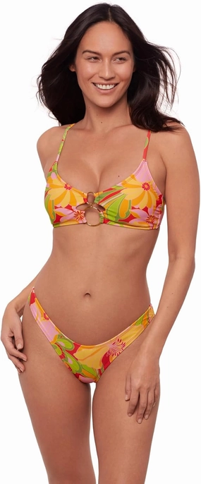 Sports Illustrated Women's Double Ring Bralette Bikini Top
