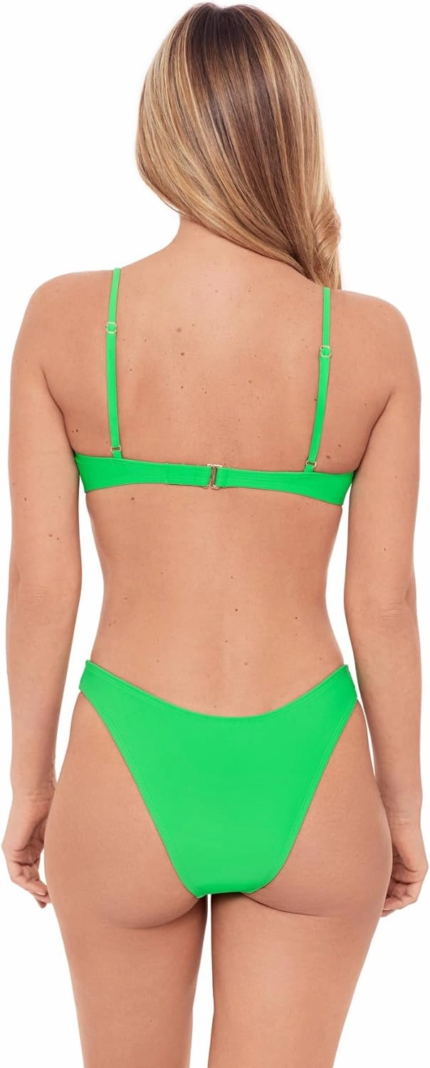 Sports Illustrated Women's Double Ring Bralette Bikini Top