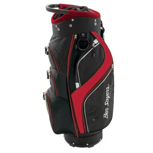 Steal the Spotlight Ben Sayers Deluxe Cart Bag - Black/Red Moving Fast, Soft feel golf balls, Low spin golf driver