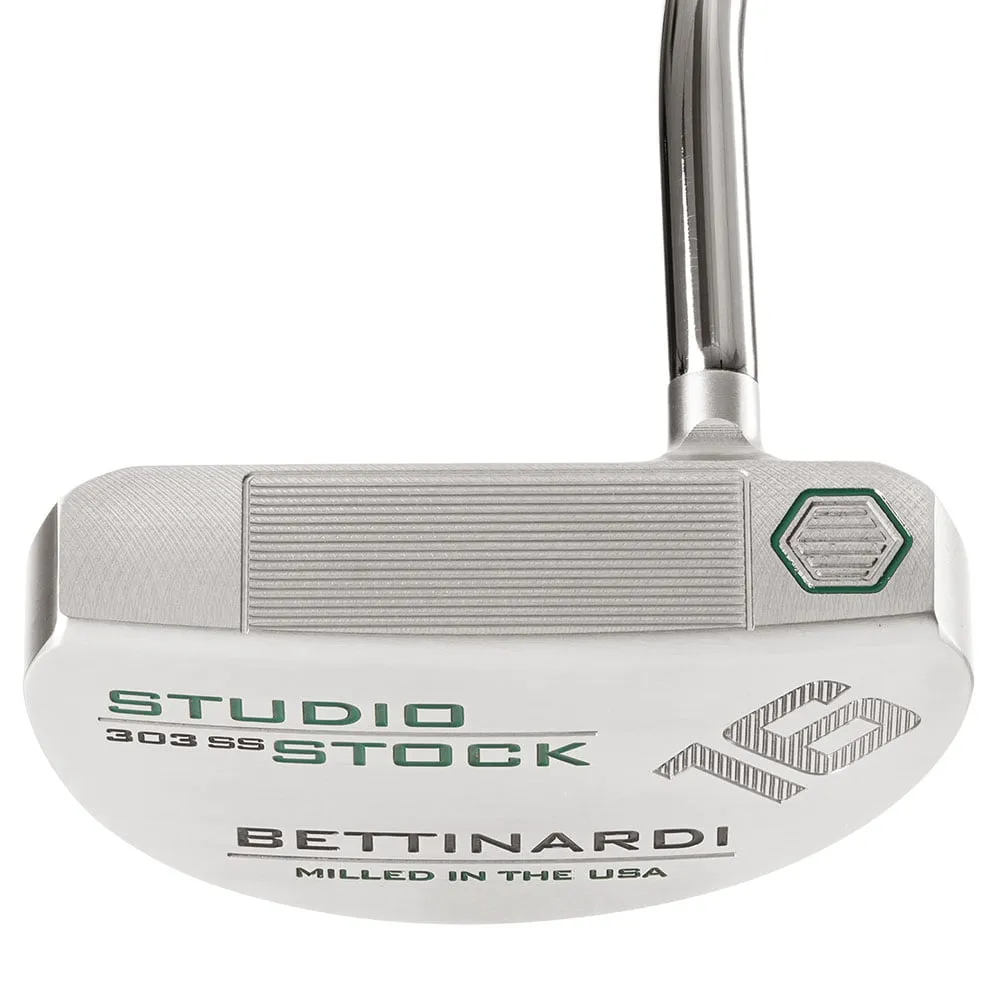 Bettinardi Studio Stock 16 Putter, Golf resistance bands, Golf push cart, Bluetooth golf speaker